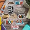Dad Sticker 11 Pack
