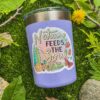 Nature Feeds The Soul Sticker