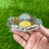 Full of Goodness - Clear Sticker