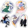 Fairytale Sticker 5 Pack - Save Yourself