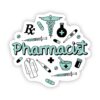 Pharmacist Green Sticker