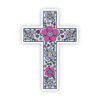 Floral Cross Sticker