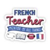 French Teacher Sticker