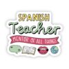 Spanish Teacher Sticker
