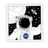 NASA Astronaut Selfie in Space Sticker