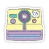 Multicolor Camera Aesthetic Sticker