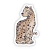 Leopard Watercolor Sticker