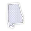 Alabama Polka Dot Sticker