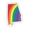 Alabama Rainbow Sticker