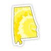Alabama Yellow Sticker