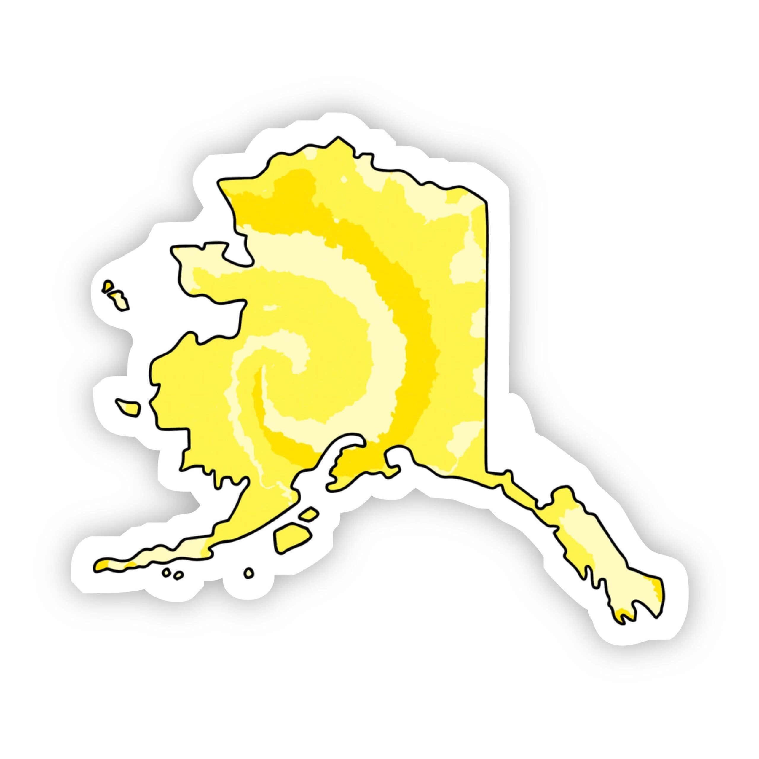 Alaska Yellow Sticker – StickerStory.co