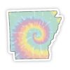 Arkansas Tie Dye Sticker