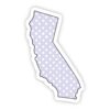 California Polka Dot Sticker