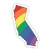 California Rainbow Sticker