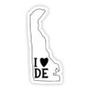 I Love Delaware Sticker