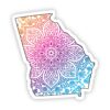 Georgia Mandala Pattern Sticker