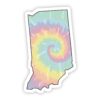 Indiana Tie Dye Sticker