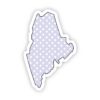 Maine Polka Dot Sticker