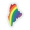 Maine Rainbow Sticker