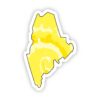 Maine Yellow Sticker