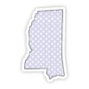 Mississippi Polka Dot Sticker