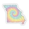 Missouri Tie Dye Sticker