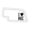 I Love Nebraska Sticker
