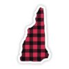 New Hampshire Flannel Sticker