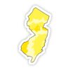 New Jersey Yellow Sticker