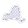 New York Polka Dot Sticker