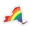 New York Rainbow Sticker