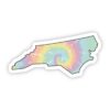 North Carolina Tie Dye Sticker