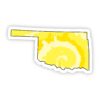 Oklahoma Yellow Sticker