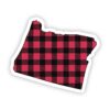 Oregon Flannel Sticker