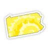 Pennsylvania Yellow Sticker