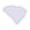South Carolina Polka Dot Sticker