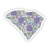 South Carolina Floral Sticker