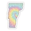 Vermont Tie Dye Sticker