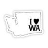 I Love Washington Sticker