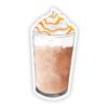 Frappuccino with Orange Syrup Sticker