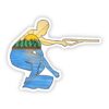 Wakeboarding Sticker