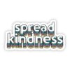 Spread Kindness Lettering Sticker
