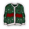 Green Sweater With Lights Sticker