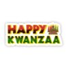 Happy Kwanzaa Sticker