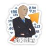 Stonks meme sticker