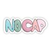 No Cap Lettering Sticker