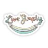 Live Simply Hammock Nature Sticker
