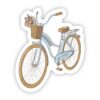 Blue Bicycle Cottagecore Sticker
