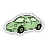 Green Bug Car Aesthetic Sticker