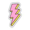 Multicolor Long Lightning Bolt Aesthetic Sticker